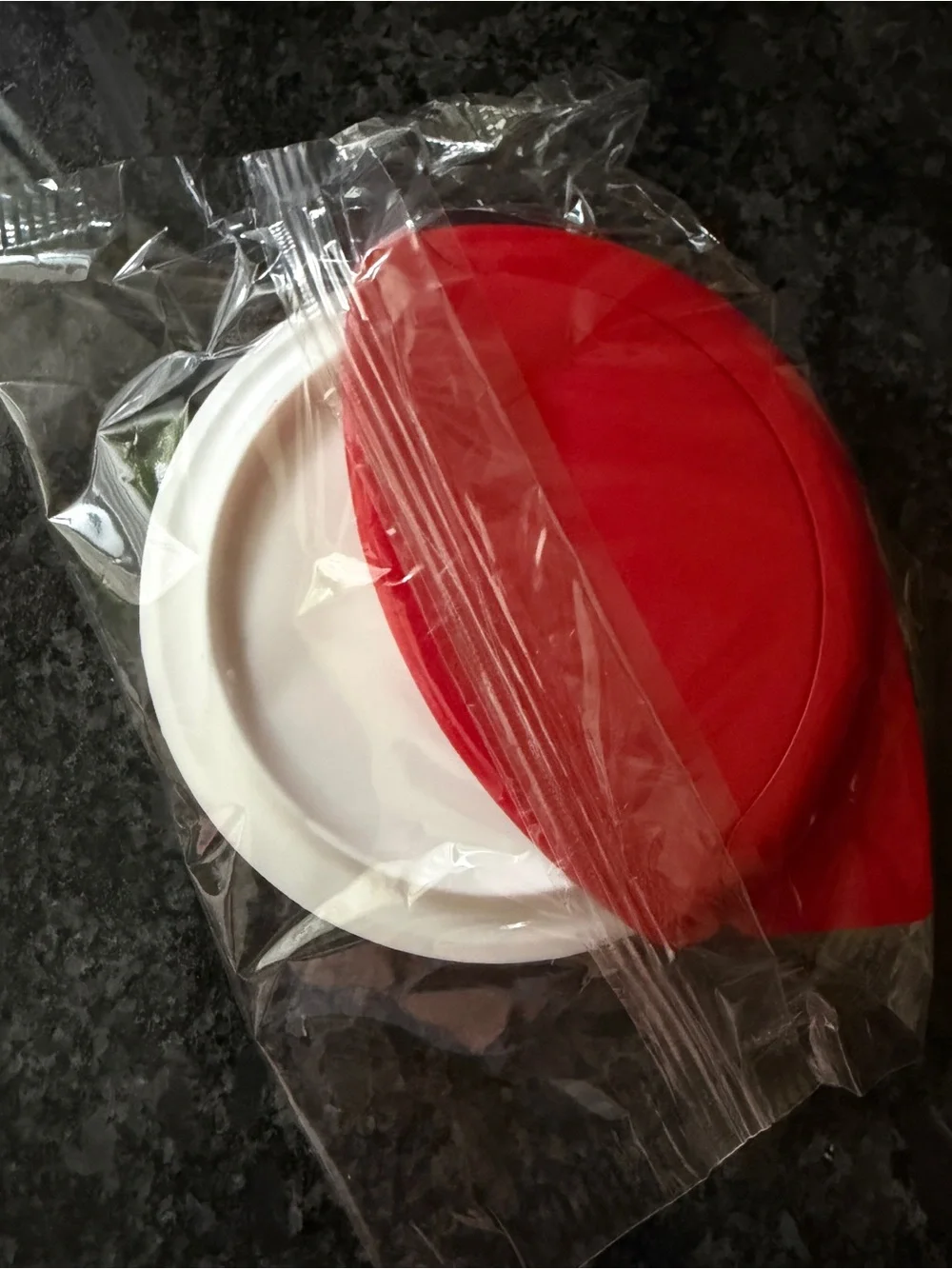 50th Anniversary Red and White Pizza Cutter/Box Cutter
